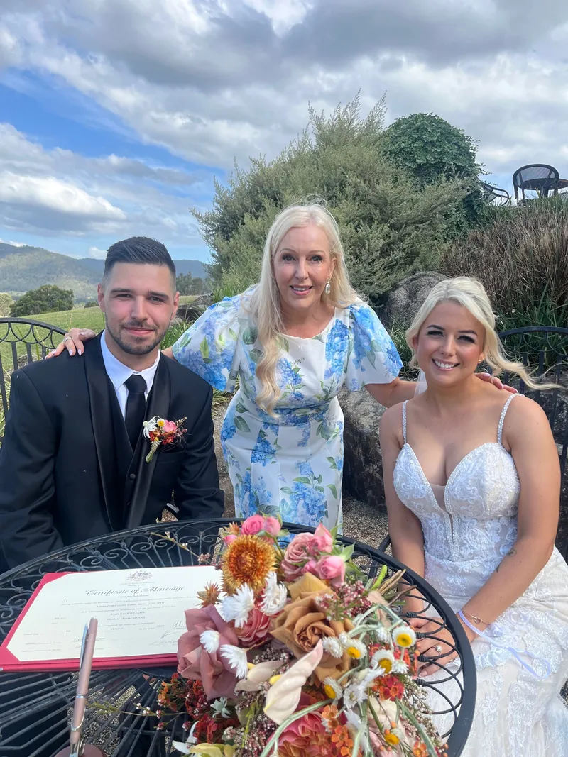 Sydney Wedding Celebrancy by Carol photo