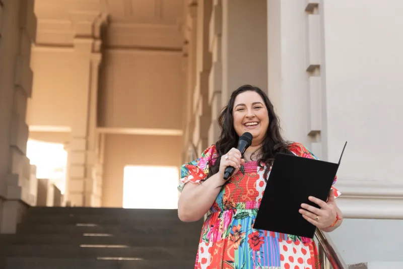 Jess Qazi - Celebrant & MC