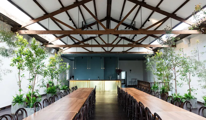 Glasshaus Inside