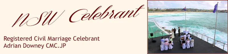 Adrian Downey NSW Celebrant
